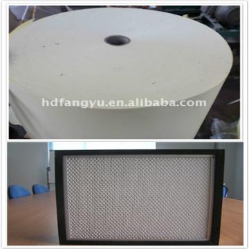 Papel de filtro de ar de fibra de vidro F8