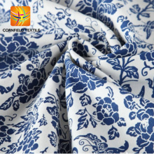 Blue and White Porcelain 100%cotton Printed Canvas Fabric