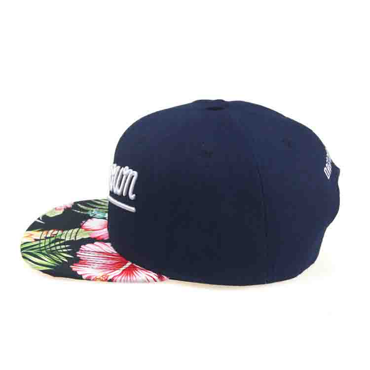 Hotsale Sublimation Printed Flat Floral Brim Custom 1