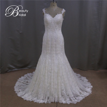 Sexy robe de mariée U-dos dentelle