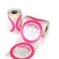 Custom Glossy Circle Adhesive Sticker Printing Round Label