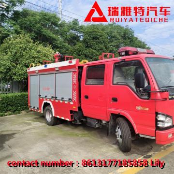 3 тонна пожарной машины Isuzu пожарной грузовик