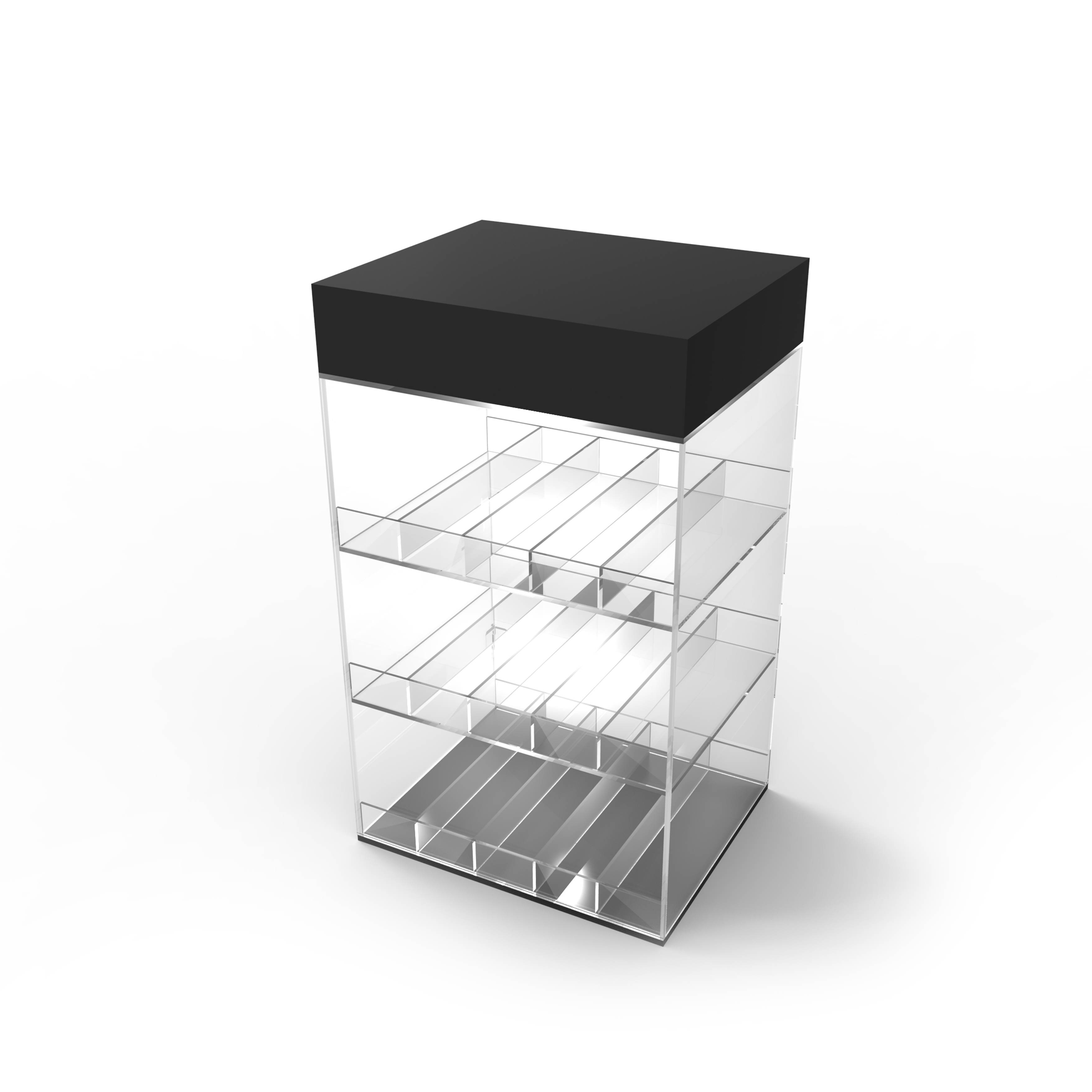 Acrylic Vape Pens Display Case With LED