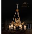 Classical Brass Style Pendant Chandelier (FD-0622-6)