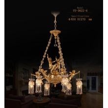 Classical Brass Style Pendant Chandelier (FD-0622-6)