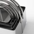 Stainless Steel Square Shape Cookie Cutter