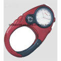 Wasserdichte Plastik Karabiner Uhren Gürtel Clip Watch für Outdoor