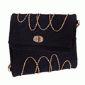 Black classic fashion women's Dinner Bag