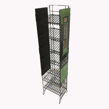 Supermarkt Snack Metalldrahtregal Display Rack