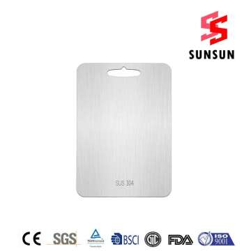 Refined Stainless Steel Cutting Board