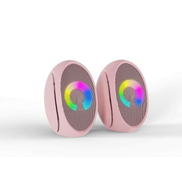 Altavoz de tamaño pequeño 2.0 RGB