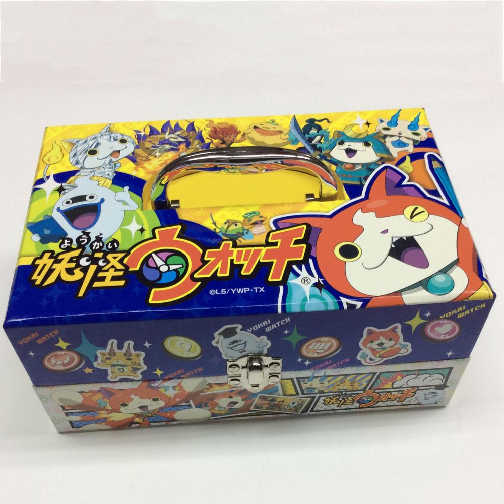 Paper Handle Cartoon Stationery Set Storage Box