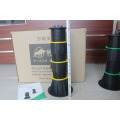 Wood stone support plastic pedestal