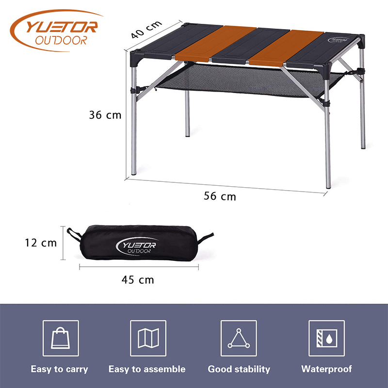 Outdoor Aluminum Folding Table for Picnic Climbing (3)