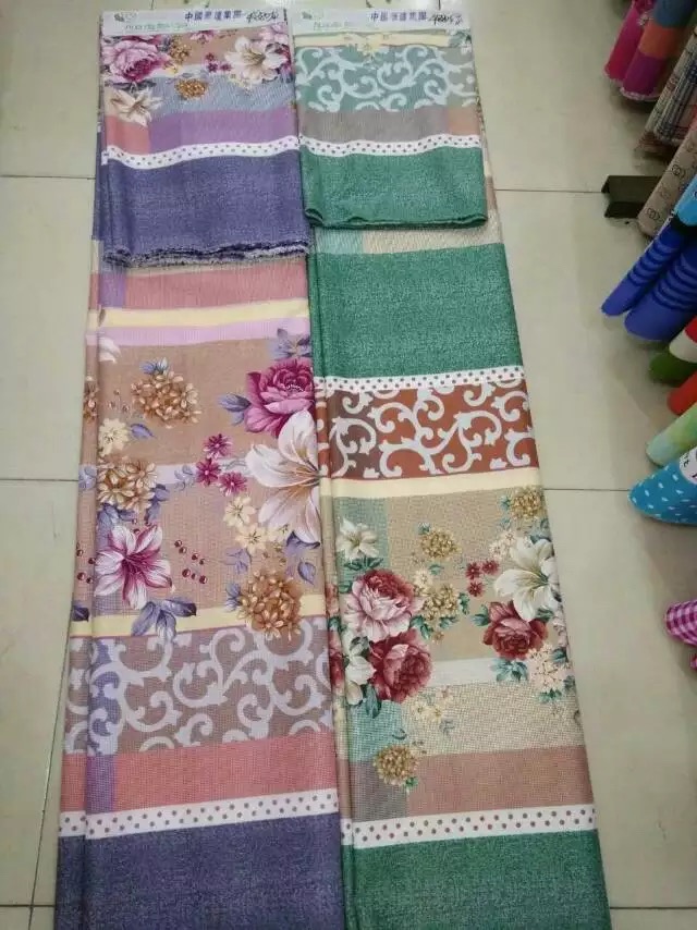 sample fabrics that printed