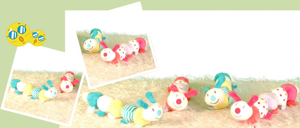 Girls caterpillar plush toys