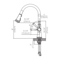 XHHL factory quality warranty single hole faucet