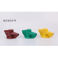 Silicone rubber bushing surge arrest protector