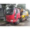 FAW compact garbage truck mounted crane