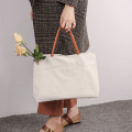 Custom Blank Cotton Canvas Shopping Tote Bag