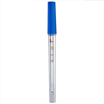 Medical Mercury Decorative Glass Thermometer