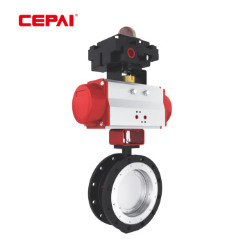 High Precision Triple Eccentric Butterfly Valve