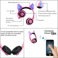 Fone de ouvido sem fio Bluetooth Kitty Ear Party Original