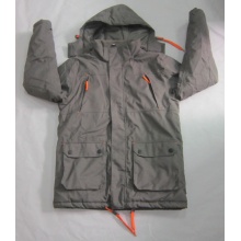 Yj-1075 Windbreaker Winter Waterproof Breathable Tactical Softshell Jacket Hoodie Mens