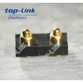 2p Flat Type Pogo Pin Stecker mit Gehäuse für SMT