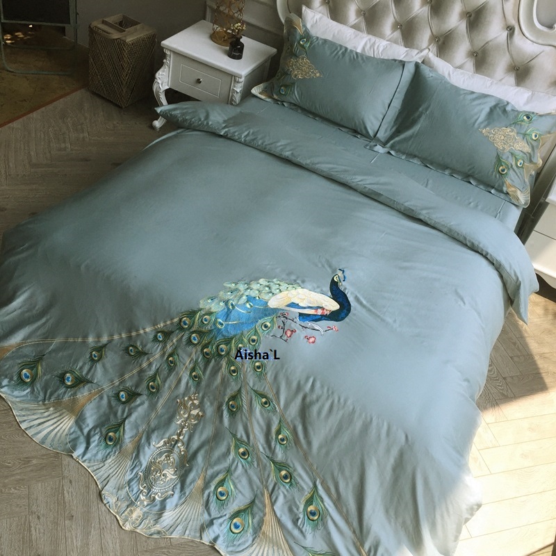 Hand Embroidered Bedding