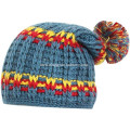 Gorro moda invierno punto pom pom