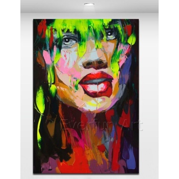 100% Handmade Cheap Painting Pop Art Painting From China (KVP-129)