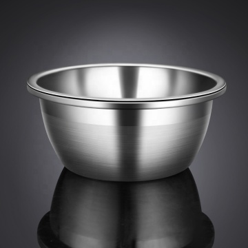 Food Grade Stainless Steel Deep Salad Bowl