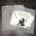 Custom Cosmetic CPE/PVC Frosted Plastic Zipper Bag