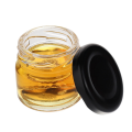 Mini Glass Honig Marmelade 25ml mit Deckel