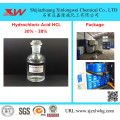 HCL Muriatic Acid 30% to 38% Food Grade