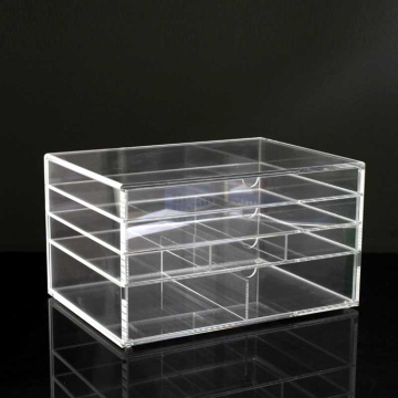 Cheap 4 Drawer Acrylic Makeup Organizer Box