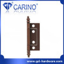 Flush Hinge 4" Iron (Flush Hinge With Decorated Head) (HY836)