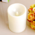 5 x Flameless Resin Pillar LED Candle Light