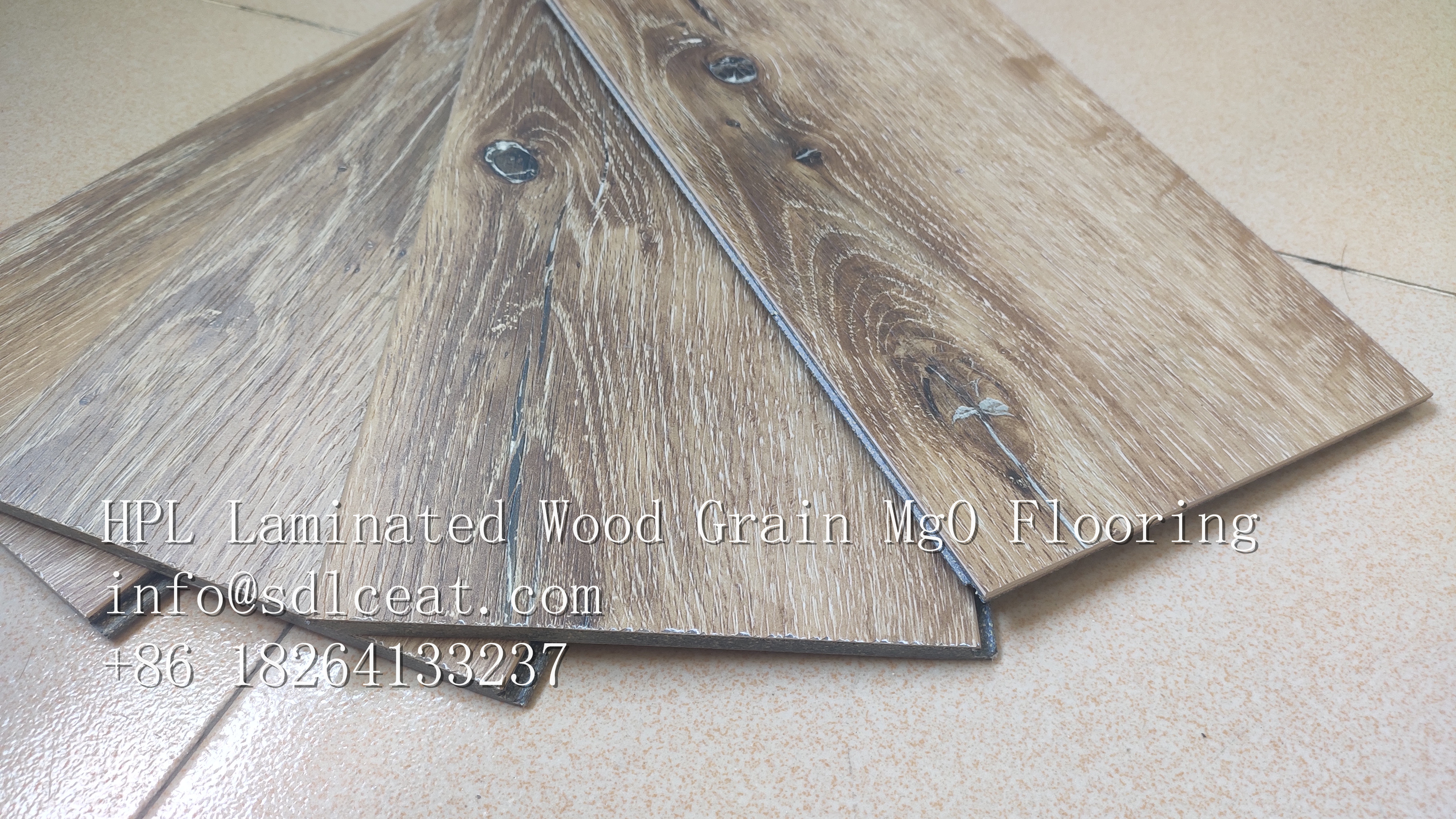 MgO Laminated Flooring Panels 