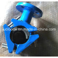 Universal Saddle Clamp with Flange Outlet