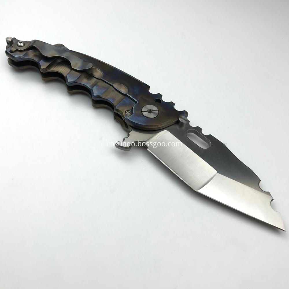 Titanium Hunting Knife