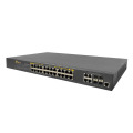 10/100M Managed 24-Port POE Switch For IP Camera