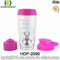 600ml BPA Popular enciclopédia Vortex elétrico plástico Shaker garrafa, personalizado garrafa de pó elétrico Shaker (HDP-2090)