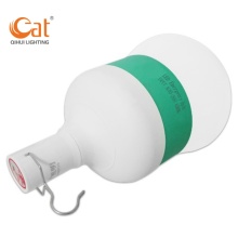 Portable outdoor emergency bulb with hook