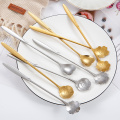 Stainless Flower Shape  Stir Spoon  Custom