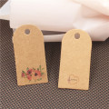 Label Tag Hang Hang Tag Strings Earring Card