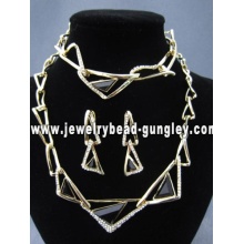 gold plated jewelry set