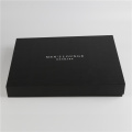 Black Cardboard Shirt Packaging Clothing Gift Box