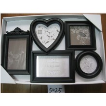 5 Opening Wall-Hanging Plastic Multiple Photo Frame